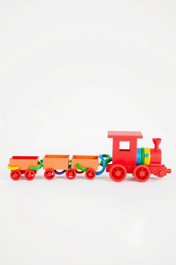 Paper Chain Train Craft
