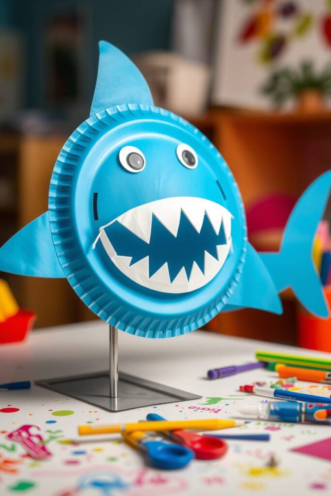 Paper Plate Shark