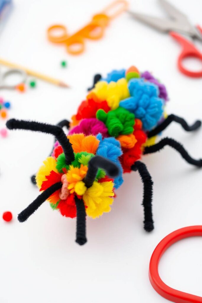 Pom Pom Ant Craft