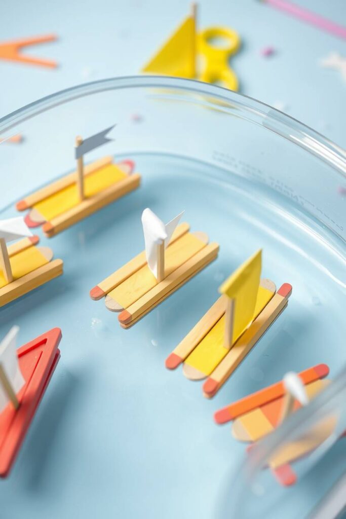 Popsicle Stick Boats