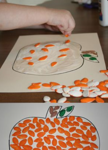 Pumpkin Seed Art