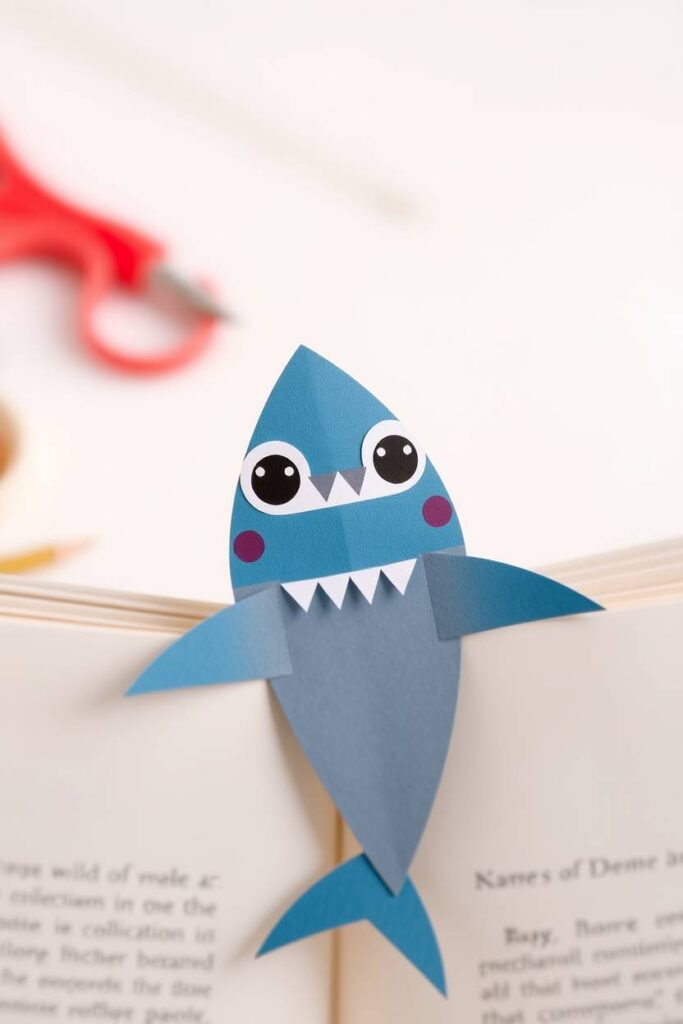 Shark Bookmark Corner