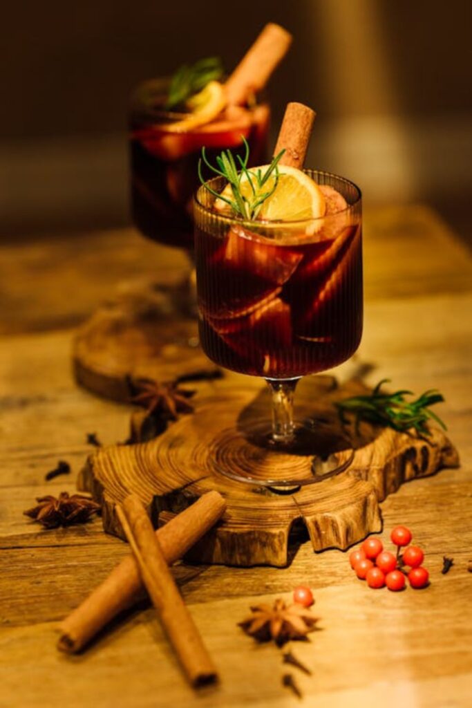 Signature Fall Cocktail Station