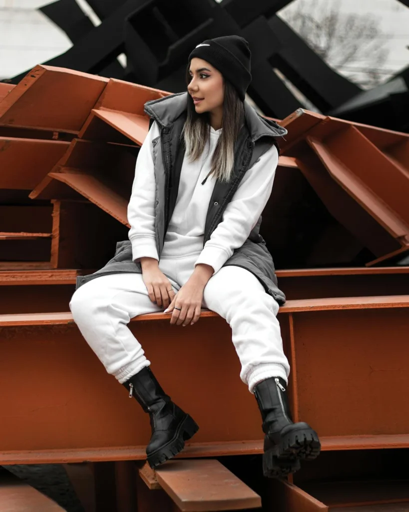 Sweater Vest Layered Look