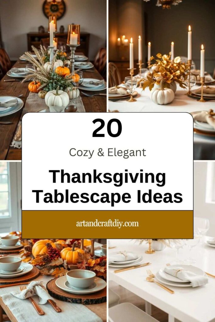 Thanksgiving Tablescape Ideas