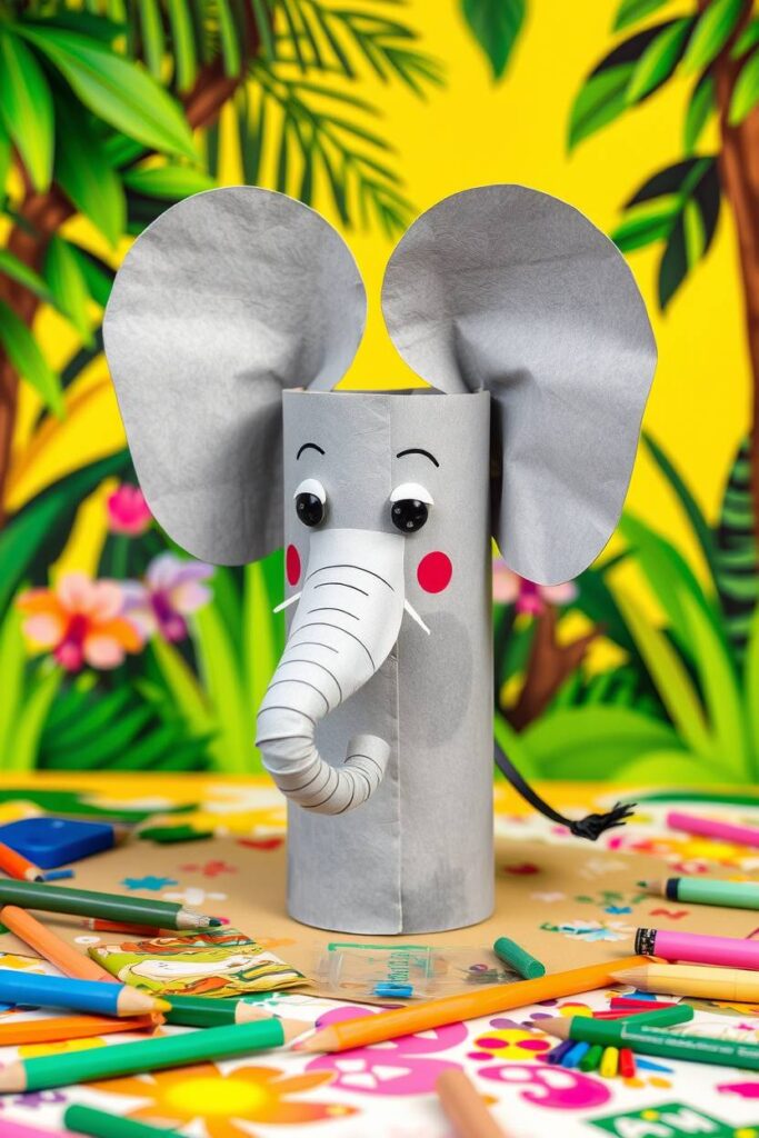 Toilet Paper Roll Elephant