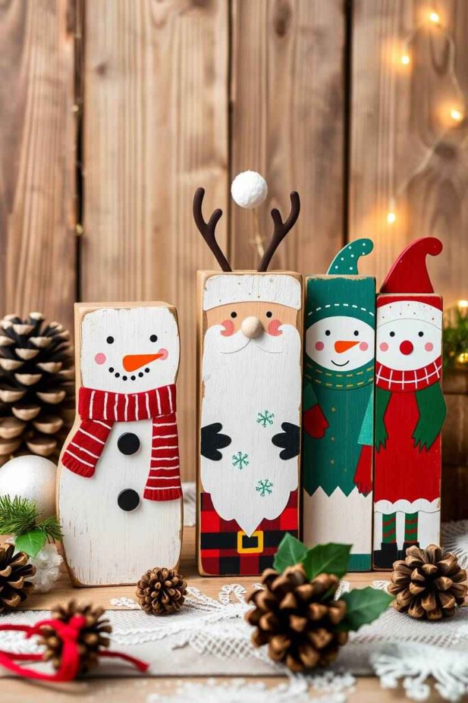 Wood Block Characters