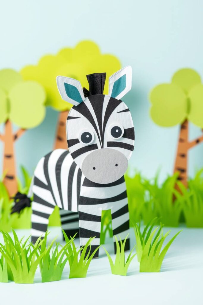 Zebra Paper Craft