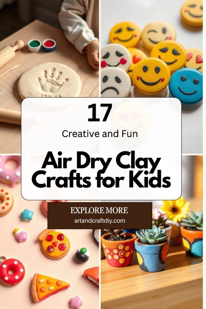 Air Dry Clay Crafts for Kids