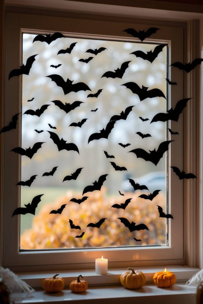 Bat Window Clings