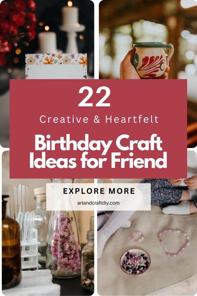Birthday Craft Ideas for Friend