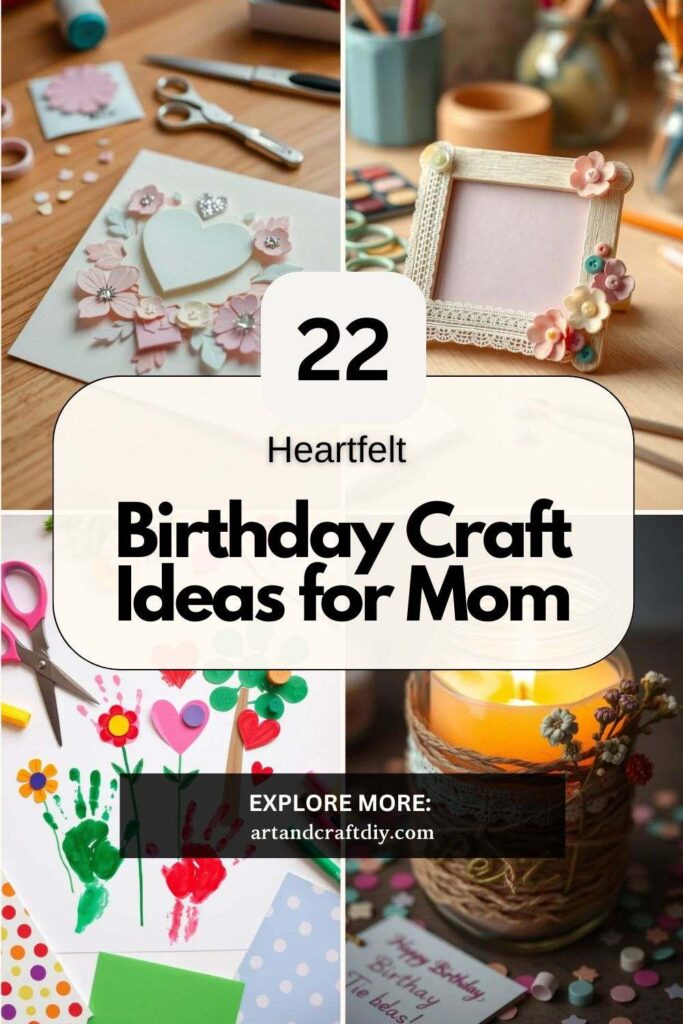 Birthday Craft Ideas for Mom