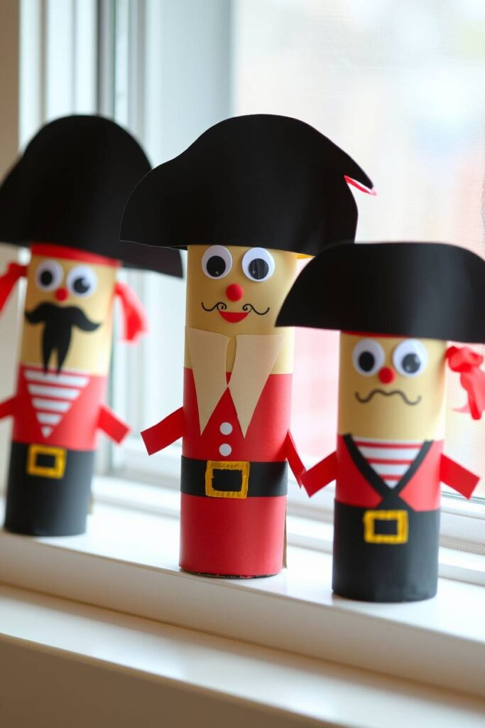 Cardboard Tube Pirate