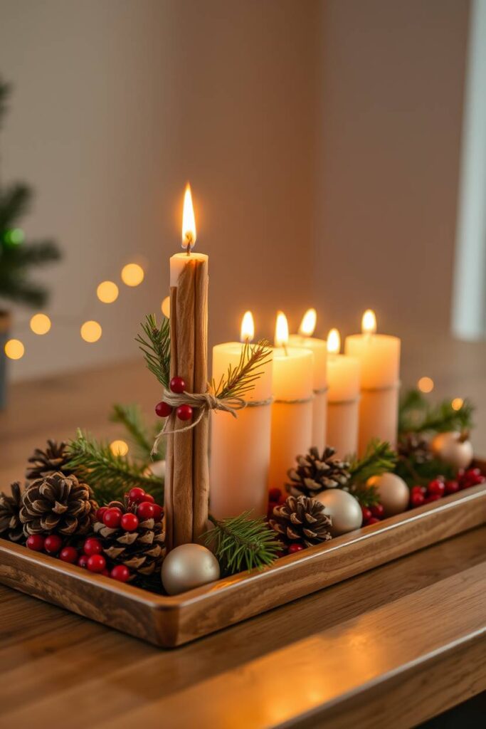 Cinnamon Stick Candles