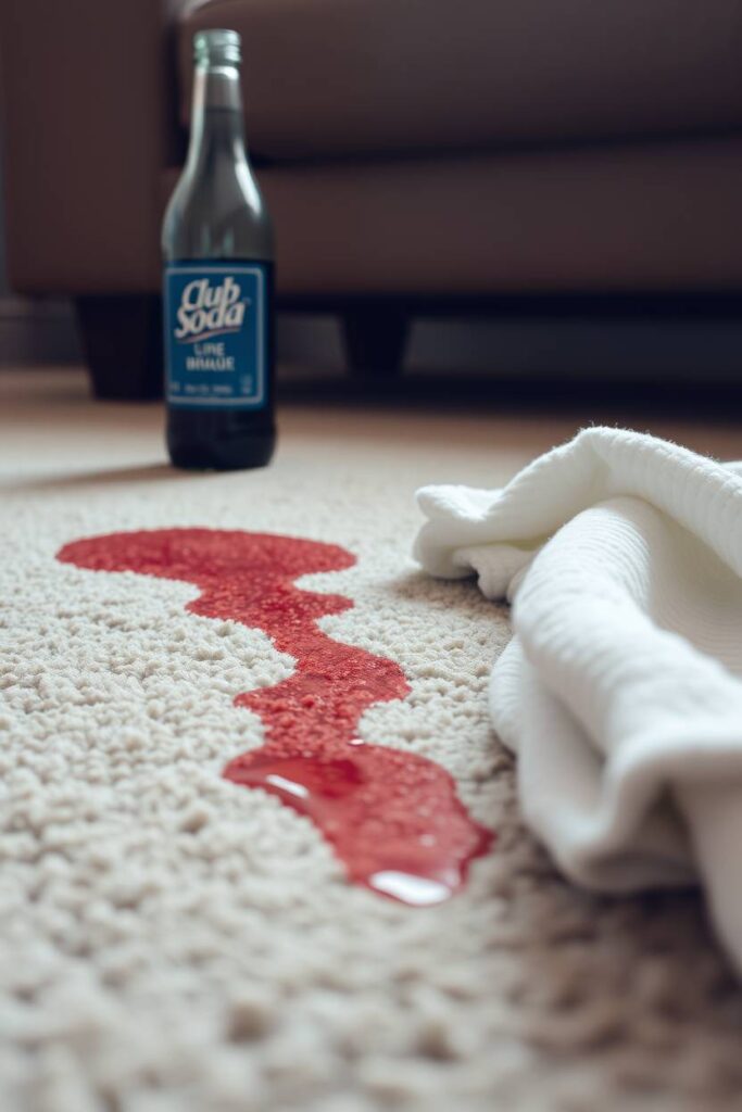 Club Soda for Stains