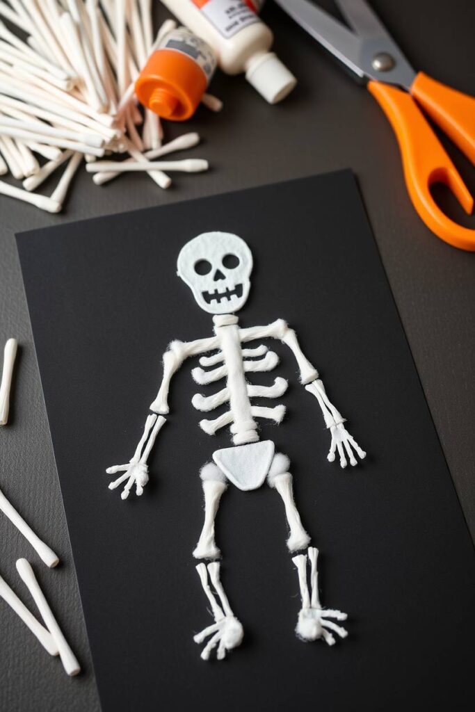 Cotton Swab Skeleton