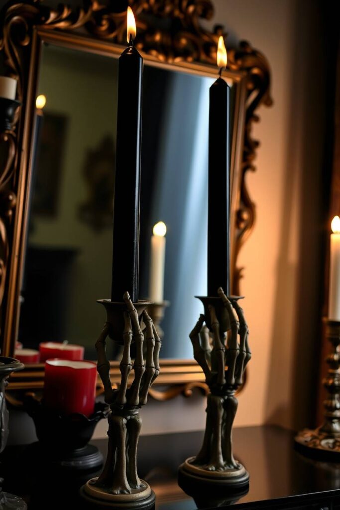 Creepy candle holders