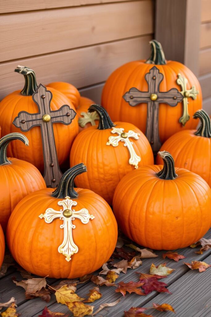 Cross Pumpkins