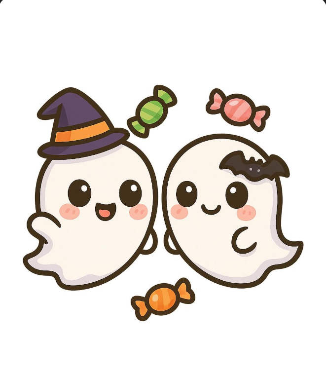 Cute Ghost Friends