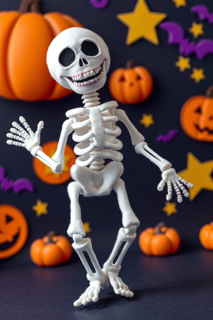 Dancing Skeleton Puppet