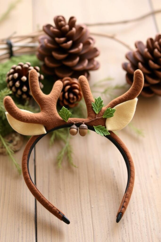 Deer Antler Headband Craft