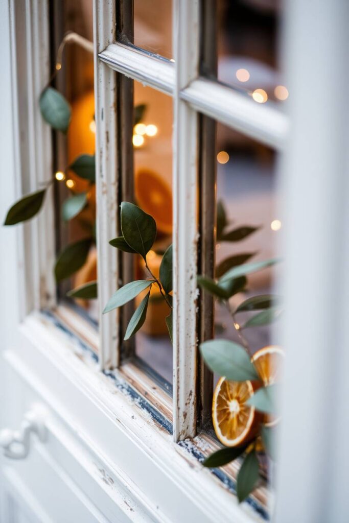 Dried Orange Slice Hangings