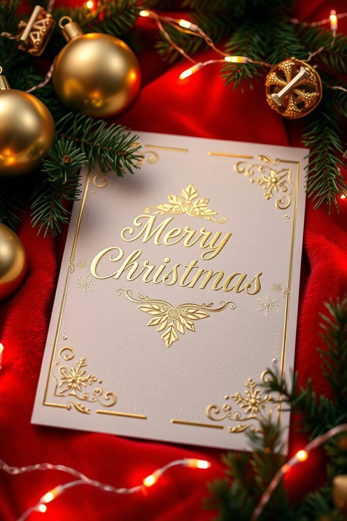 Elegant Gold Foil Invitations