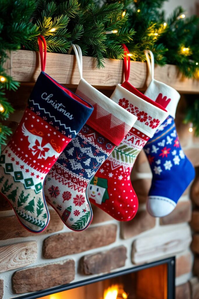 Felt Christmas Stockings