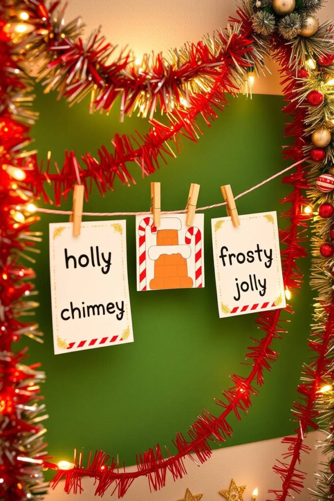 Festive Word Wall