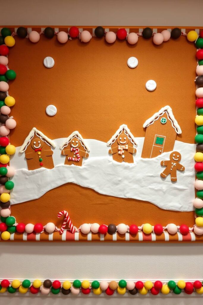 Gingerbread Bulletin Board