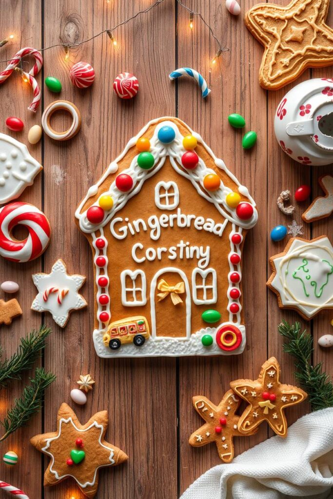 Gingerbread House Decorating Party Invites