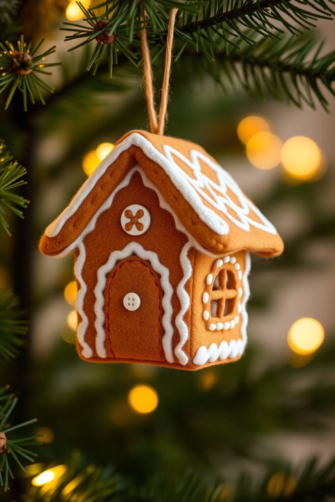 Gingerbread House Ornament