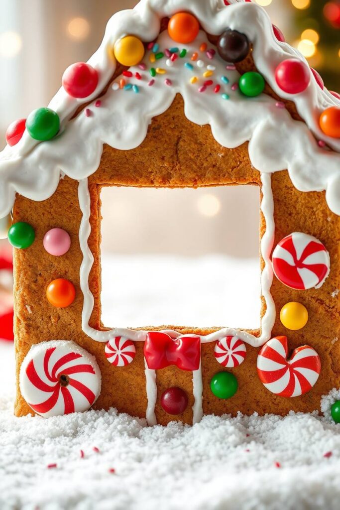 Gingerbread House Photo Frame