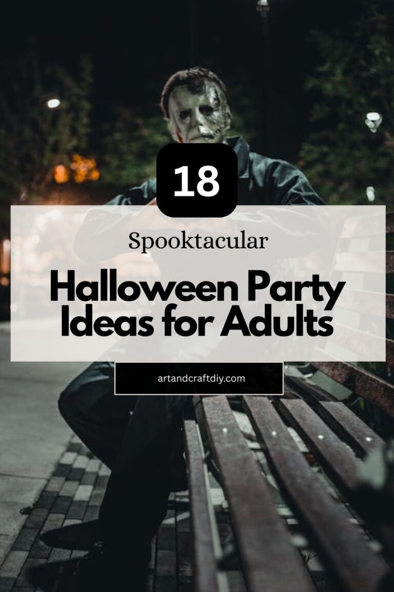 Spooktacular Halloween Party Ideas for Adults - DIY Art and Crafts Ideas