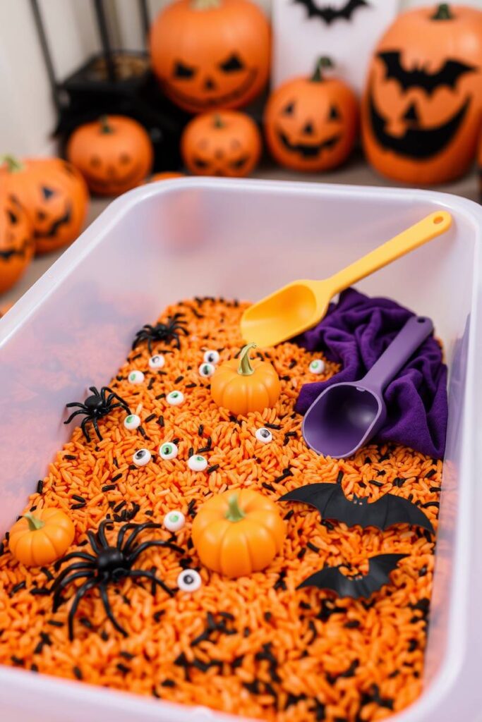 Halloween Sensory Bins