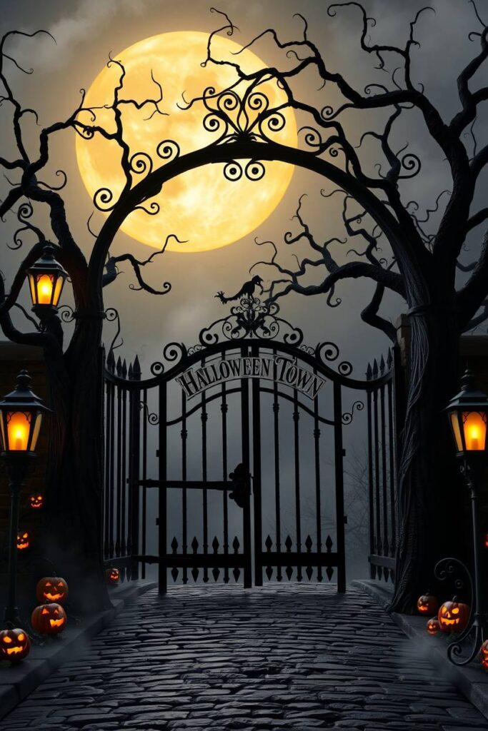 Halloween Town Entrance