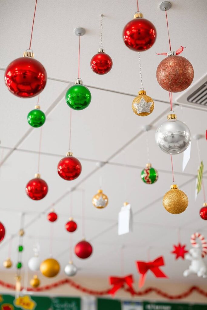 Hanging Ornaments from Ceiling