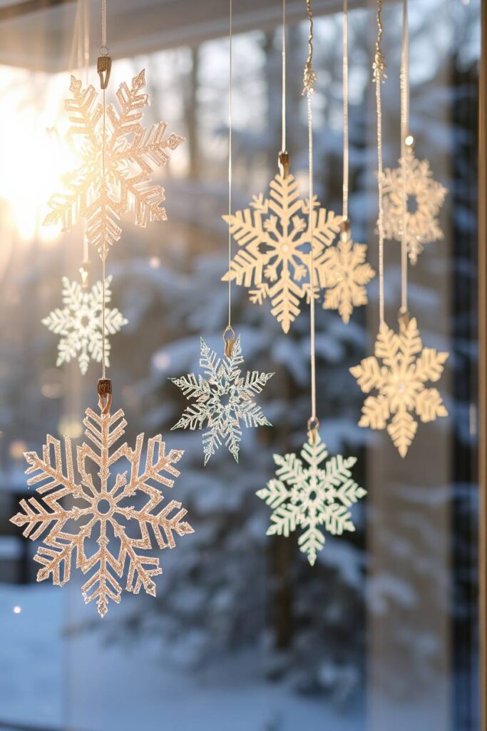 Hanging Snowflakes