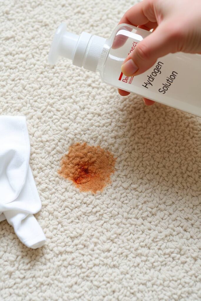 Hydrogen Peroxide for Light Carpets