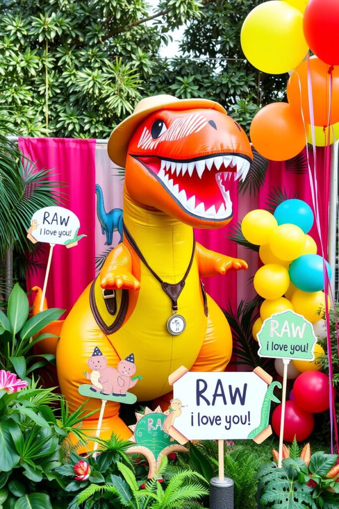 Inflatable Dino Photo Booth