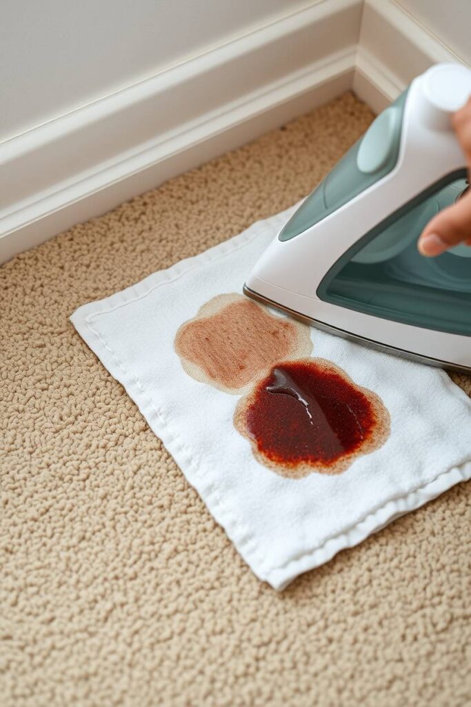 Iron and Towel Method