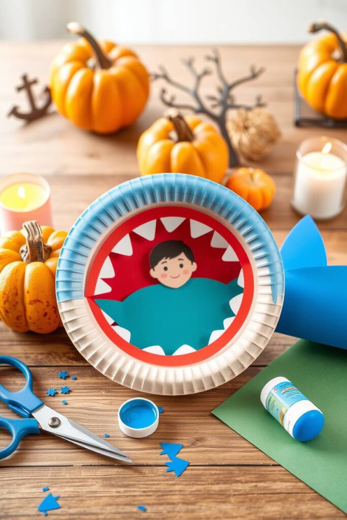 Jonah and the Whale Paper Plate Craft