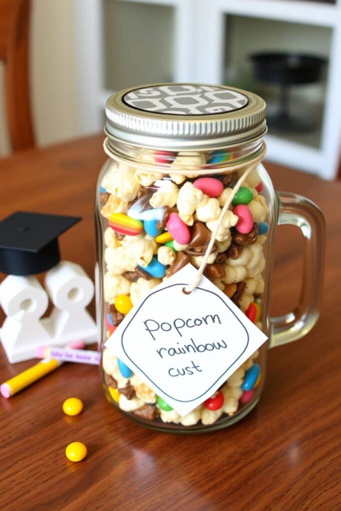 Mason Jar Snack Mix