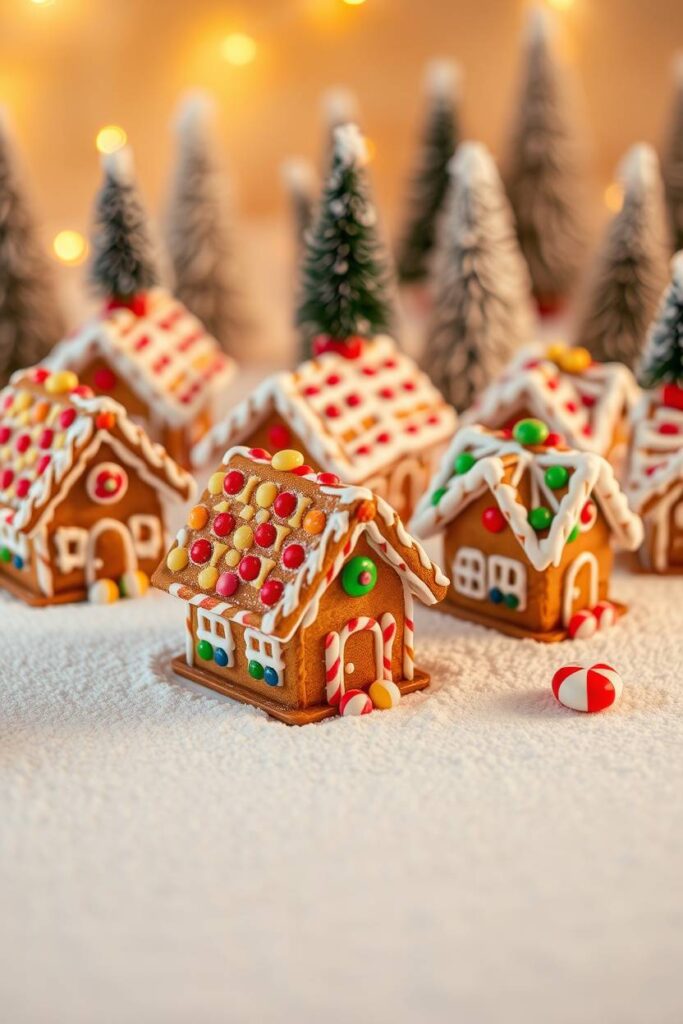 Mini Gingerbread House Village