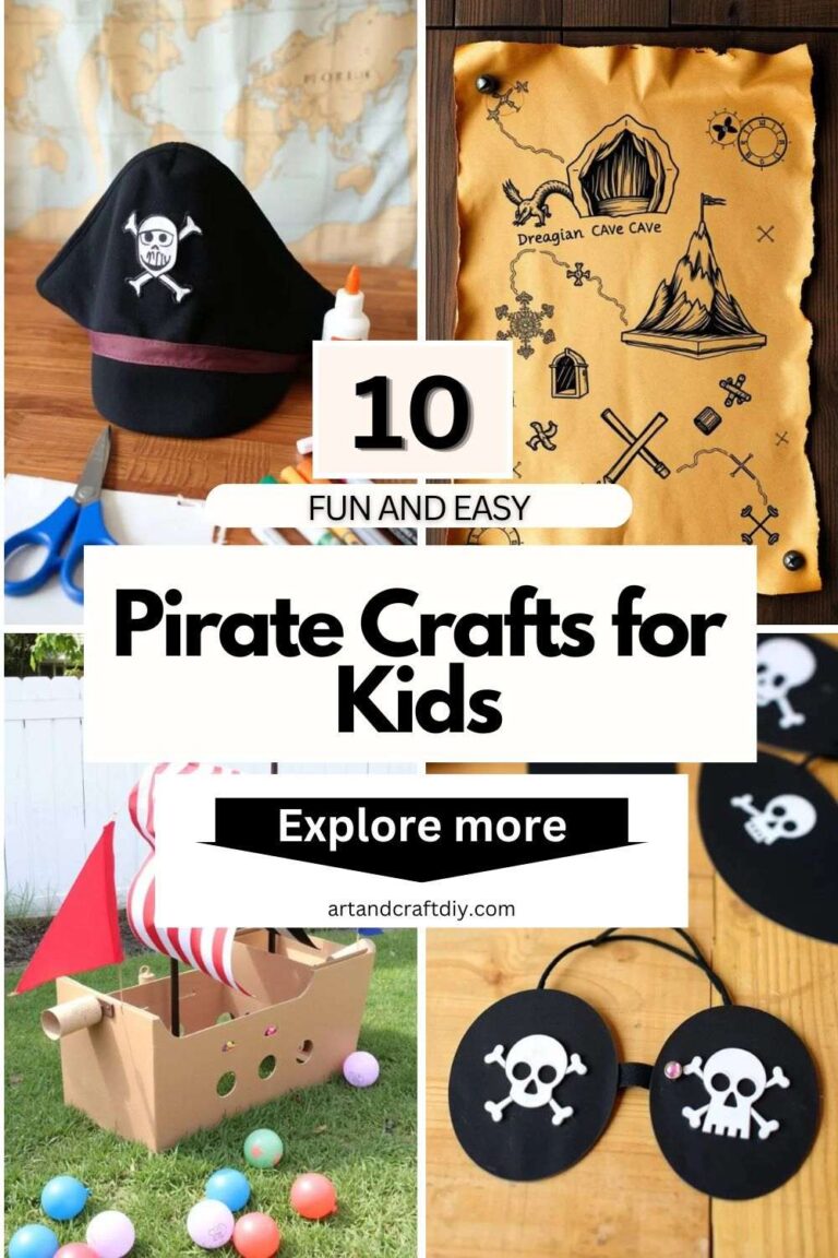 Fun and Easy Pirate Crafts for Kids - DIY Art and Crafts Ideas