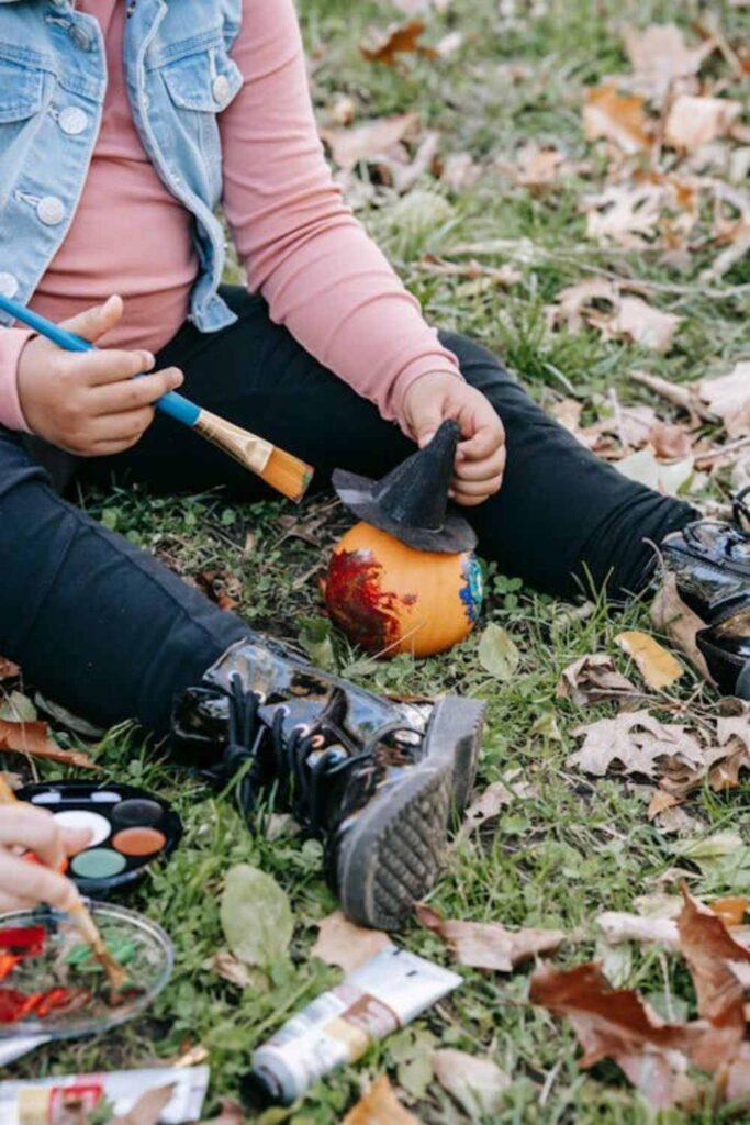 Pumpkin Decorating Station