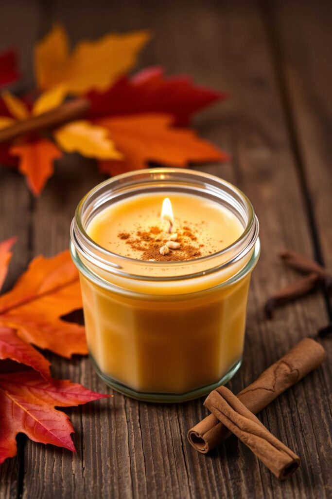 Pumpkin Spice Candles