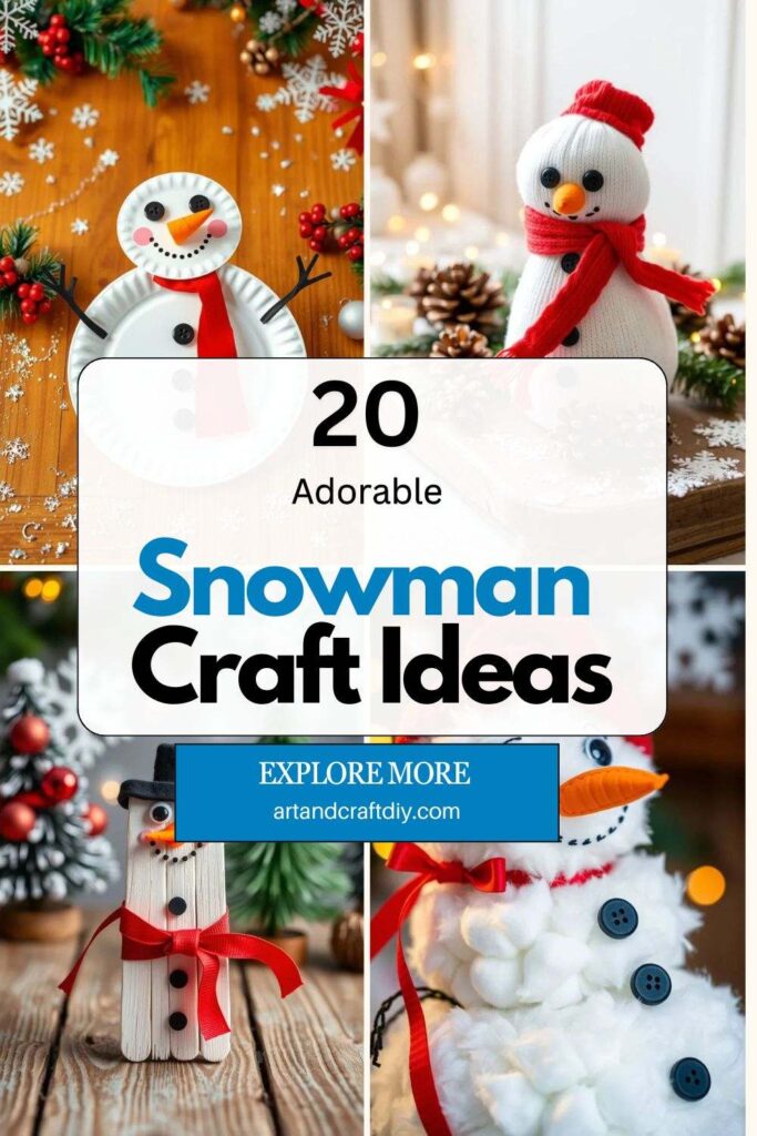 Snowman Craft Ideas