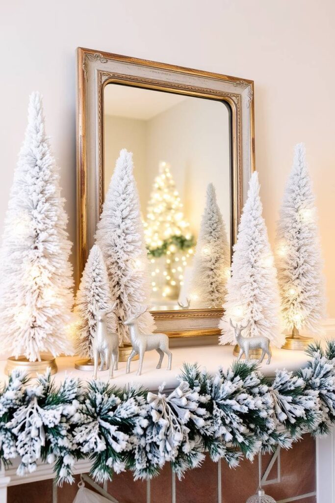 Snowy Winter Wonderland Mantle