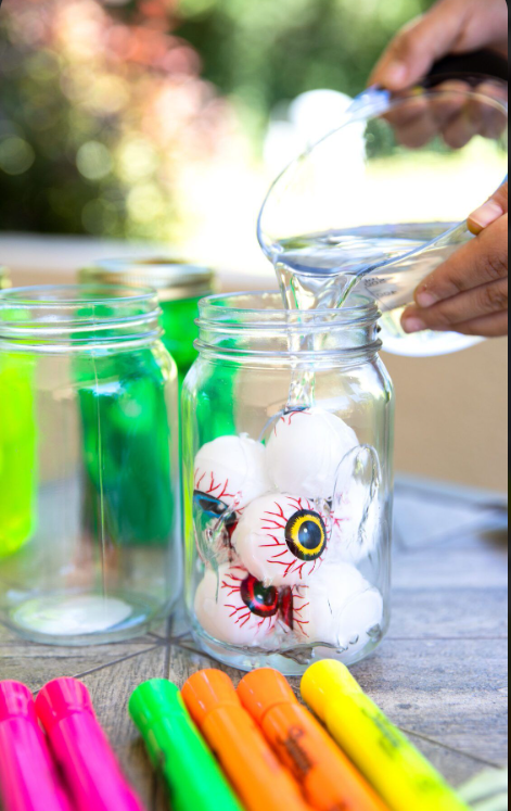 Spooky Countertop Jars